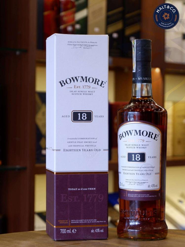 rượu bowmore 18