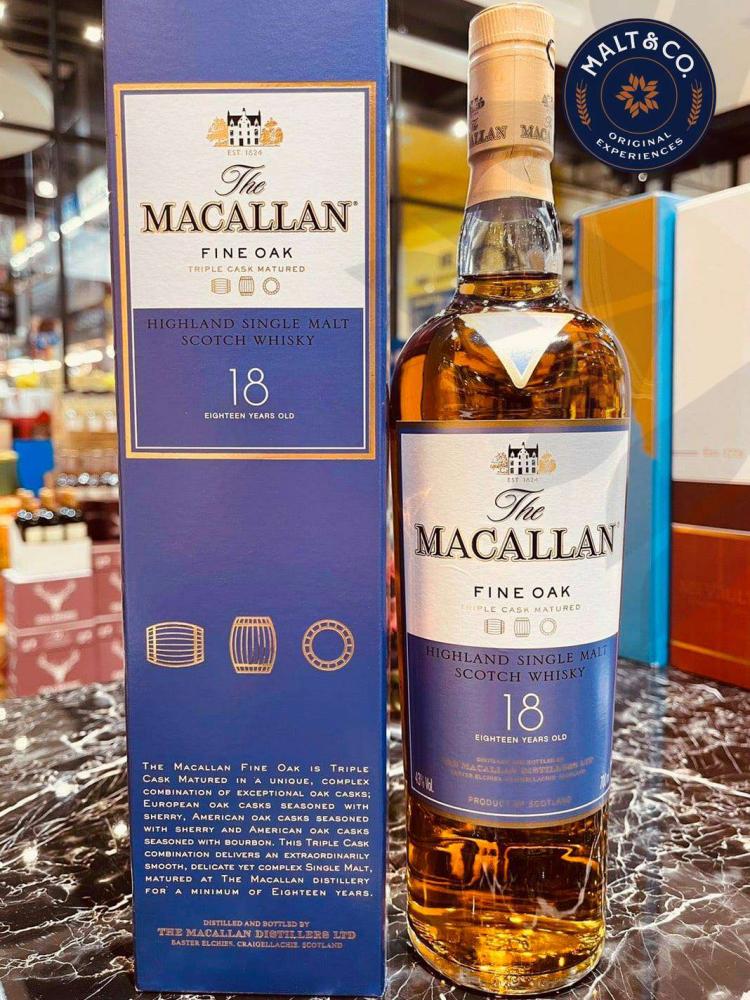 rượu macallan fine oak