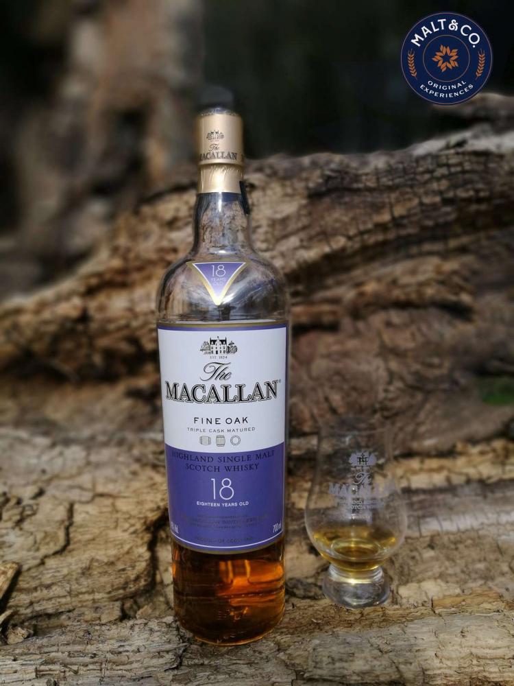 rượu macallan 18 fine oak