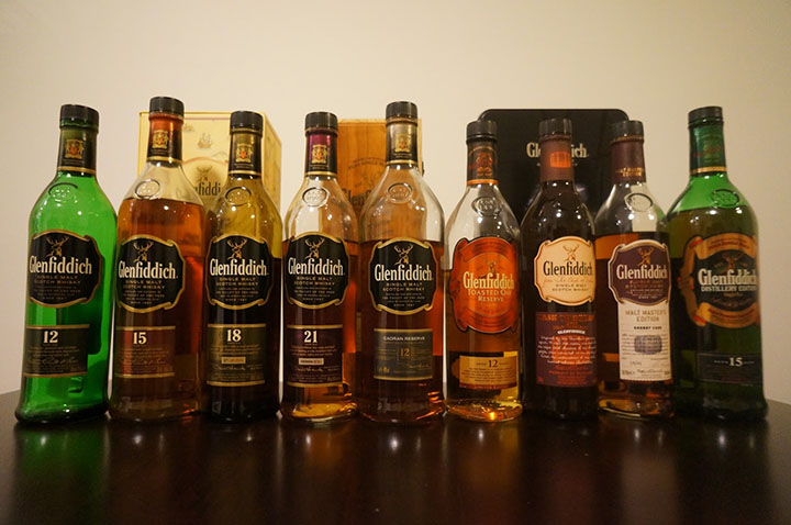 cách uống rượu glenfiddich