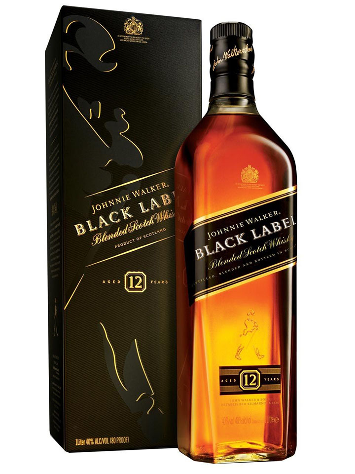 rượu Black Label giá bao nhiêu