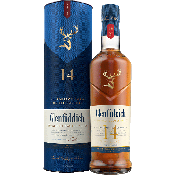 giá rượu rượu glenfiddich 14