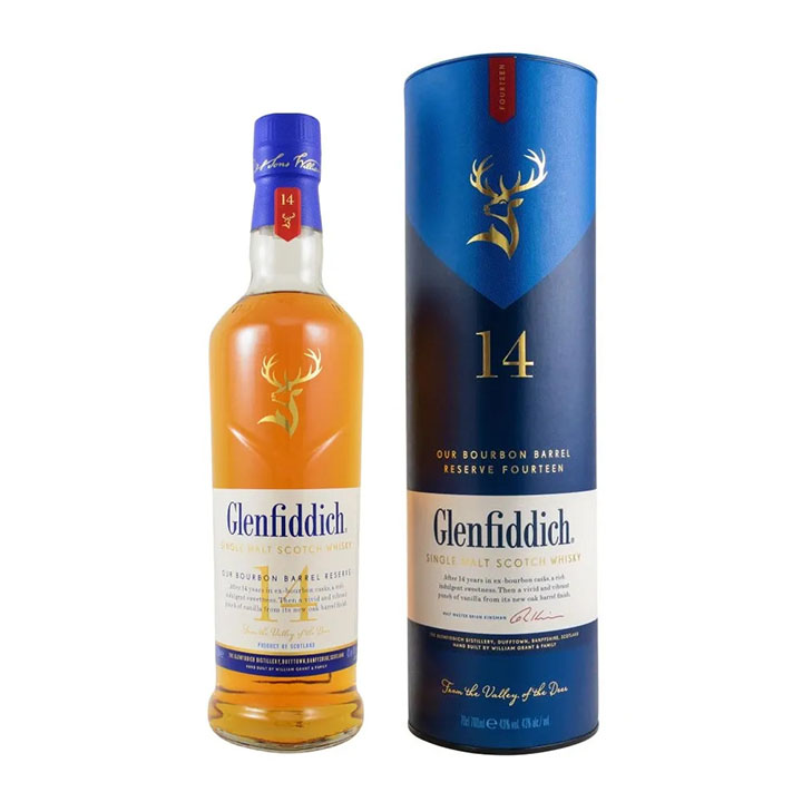 rượu glenfiddich 14 giá bao nhiêu