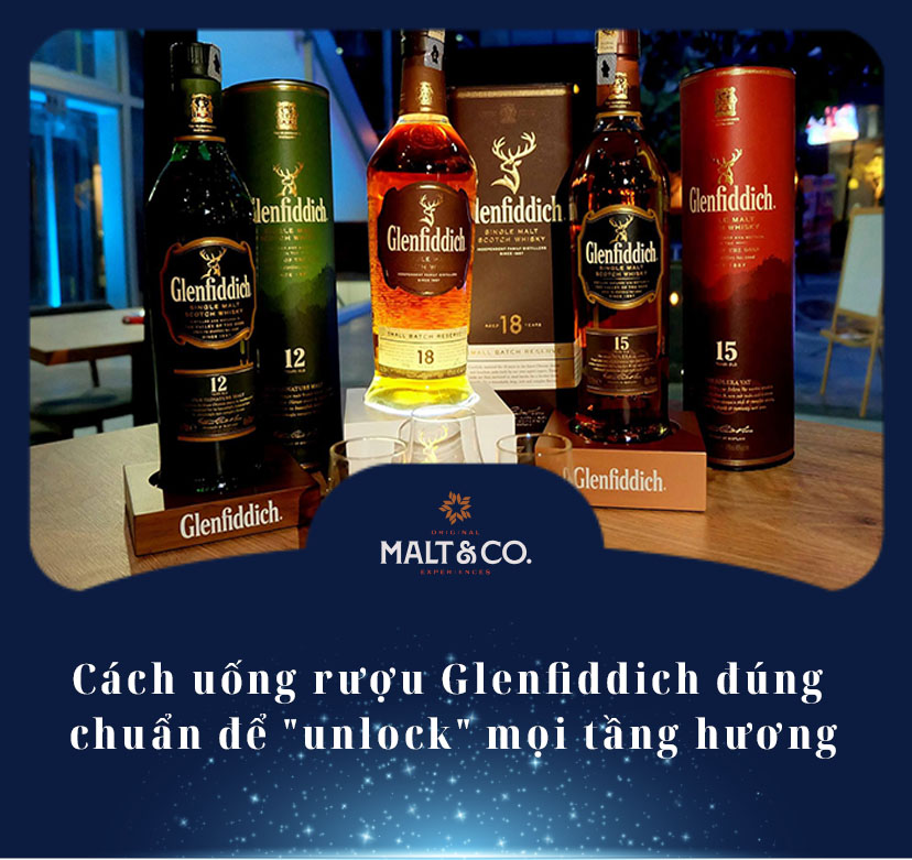 Cách uống rượu Glenfiddich đúng chuẩn để "unlock" mọi tầng hương