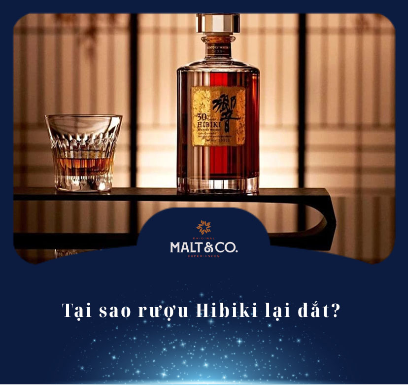 Tại sao rượu Hibiki lại đắt?