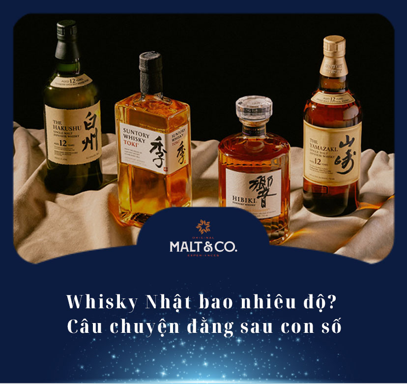 Whisky Nhật bao nhiêu độ? Câu chuyện đằng sau con số
